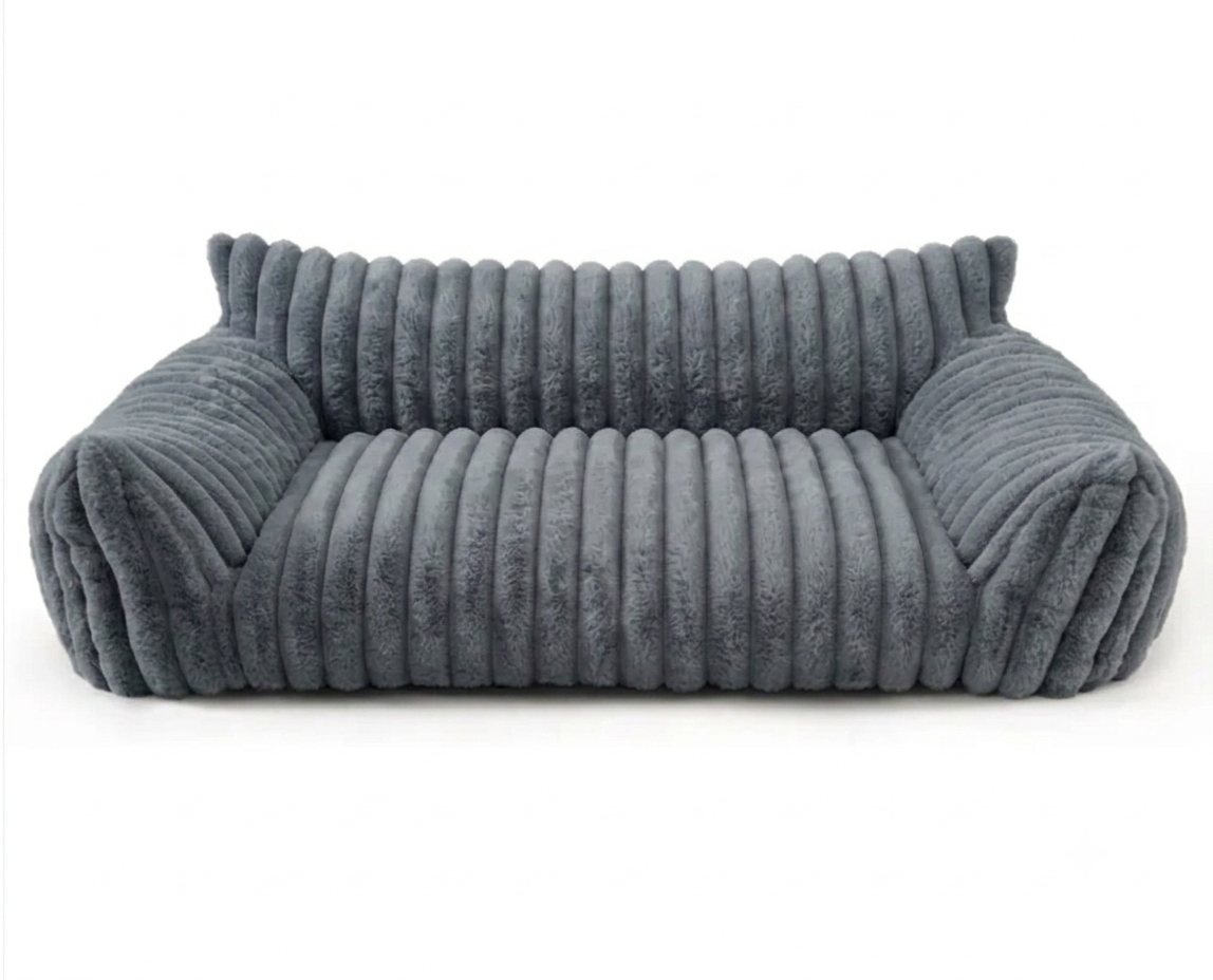 The Snoozie! Washable Fluffy Orthopedic Soft Dog Bed