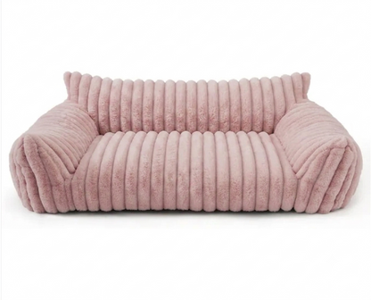 The Snoozie! Washable Fluffy Orthopedic Soft Dog Bed