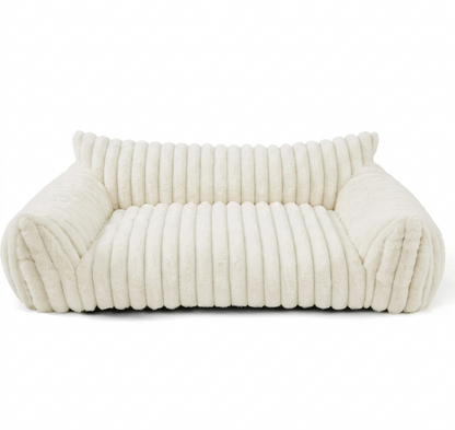 The Snoozie! Washable Fluffy Orthopedic Soft Dog Bed